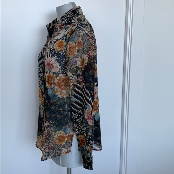 Zara floral blouse - Picture 6 of 9